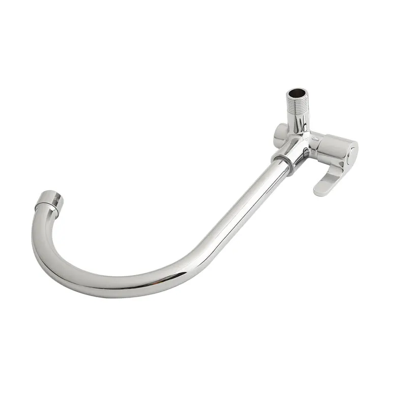 

Bathroom Single Handle Single Cold Tap Kitchen Water Faucet 360Rotatable Wall Mounted Basin Sink Faucet Spout