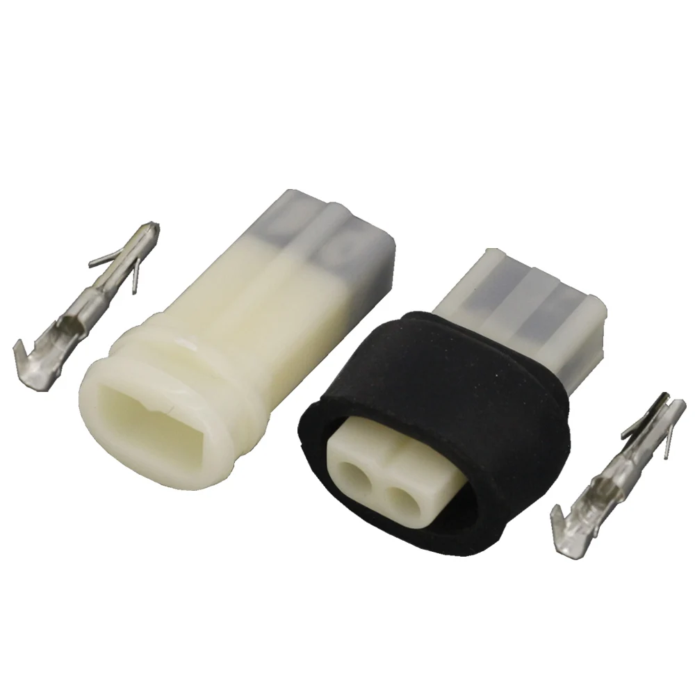 5 Sets 2 Pin Power Waterproof Auto Electrical Female Male Connector For Motor Motorcycle DJ3021