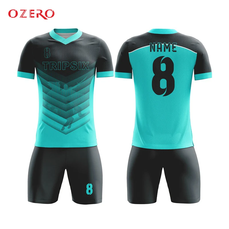 cheap soccer uniform sublimation printing embroidery logo custom unique design soccer jersey