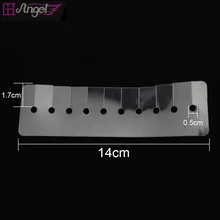 50 шт. Теплоизоляционный лист протектор Щиты с несколькими отверстиями шаблон сепаратор для кератиновых наращивания волос