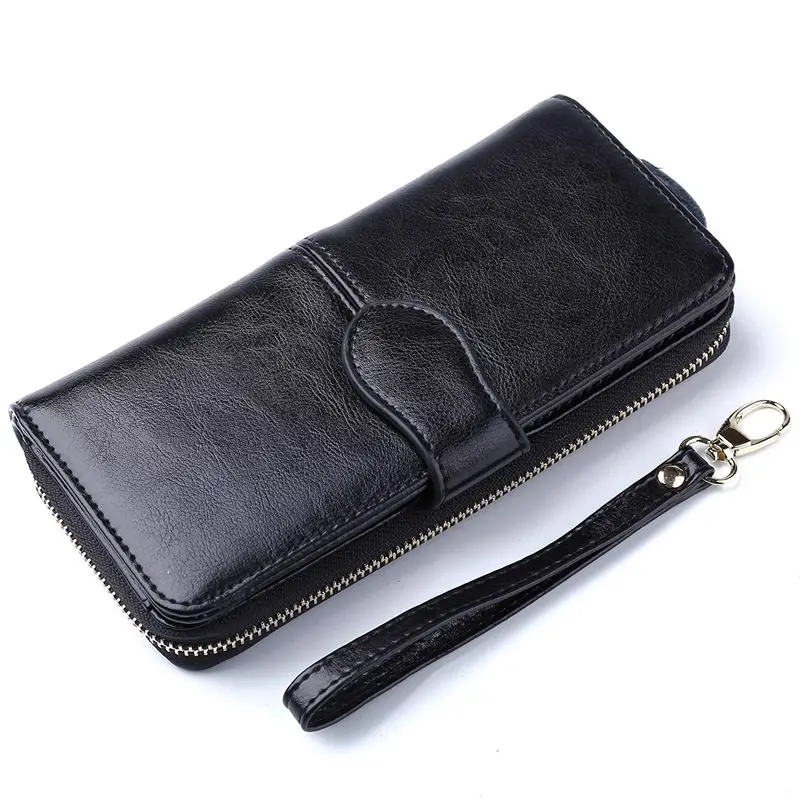 Qian Xi Lu Cortex Purse Women Portfolios Zipper Walletzipper wallet