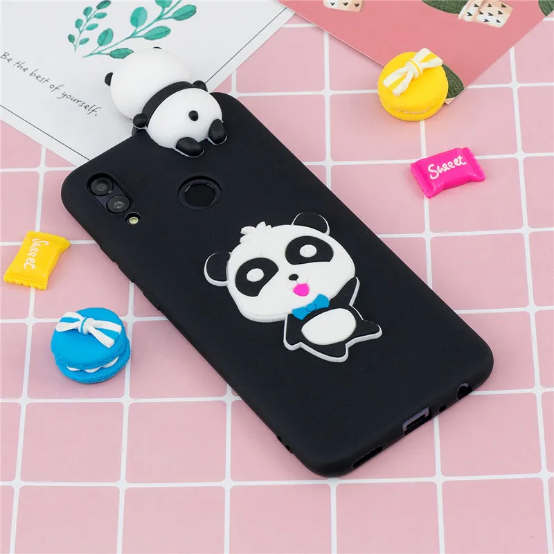 Huawei P Smart чехол для Coque huawei P Smart Psmart чехол 3D единорог кукла игрушки Мягкий силиконовый чехол для телефона s Etui