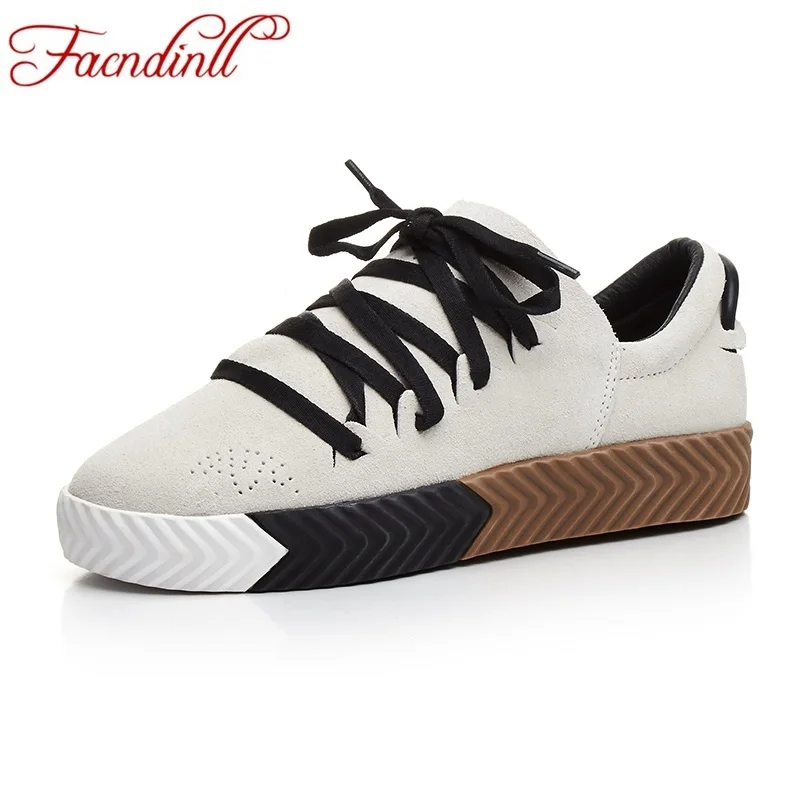 

genuine leather woman shoes designer vintage flat shoes round toe handmade beige creepers oxford shoes for women vulcanize shoes