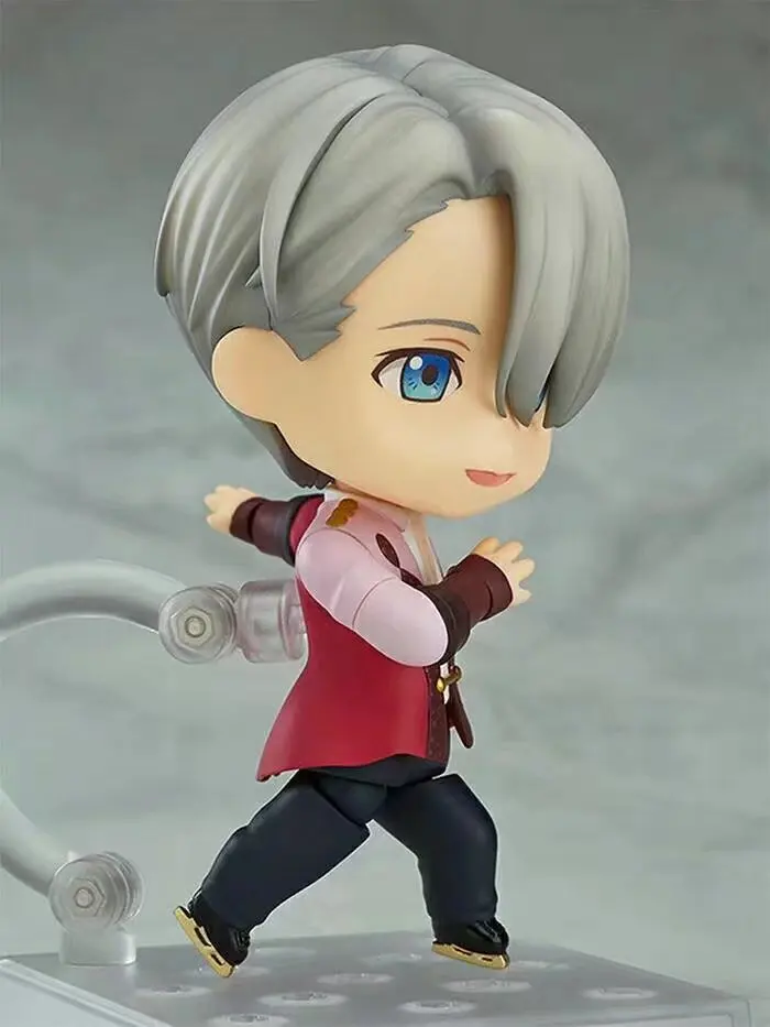 Nendoroid 741 Yuri on Ice Victor Nikiforov ПВХ фигурка Коллекционная модель игрушки