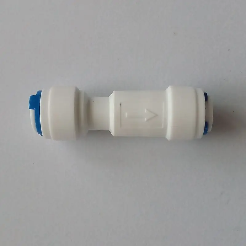 

5pcs 1/4" Quick Connect Check Valve for RO Pure Water Reverse Osmosis System ROCV2-2