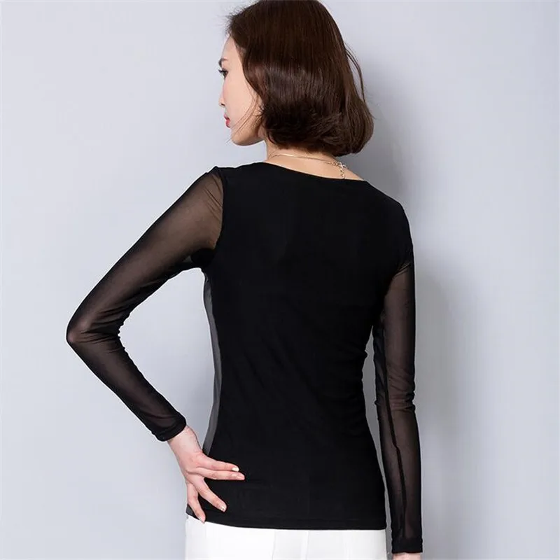 Plus Size M-XXXL 2017 Autumn Blending Silk Made Women T-shirt Top Tees Casual Women T shirt Summer Tshirt Tops For Women Plus Size M-XXXL 2017 Autumn Blending Silk Made Women T-shirt Top Tees Casual Women T shirt Summer Tshirt Tops For Women