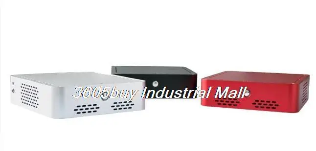 

American e-q6 mini computer case e-mini computer case itx atom band power supply aluminum three-color