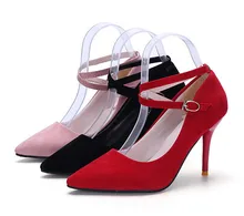 Sexy High Heels Sandalen Spitz Pumpen Dünne Ferse Quer Straps High Heels Schöne Hochzeit Kleid Büro Schuhe Für Frau pumpen