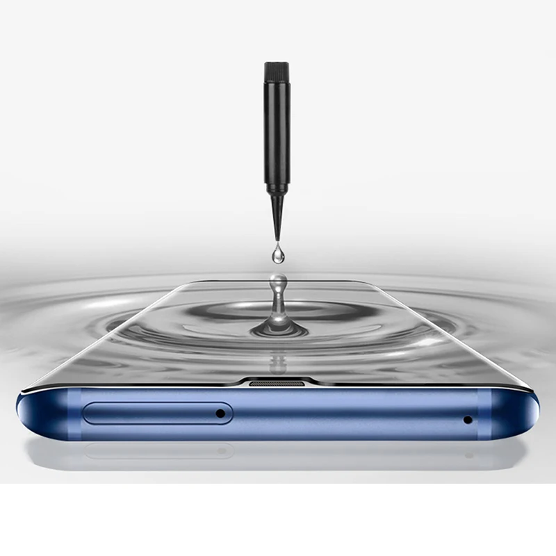 Защитная пленка для экрана S10 из закаленного стекла с жидким УФ клеем Samsung Plus 6D 9D