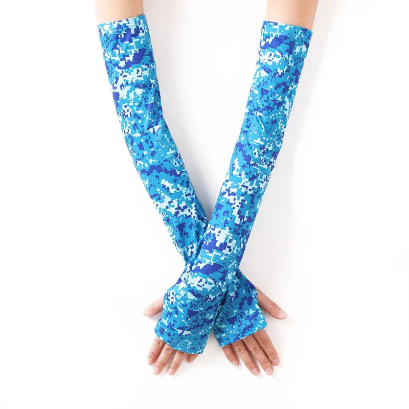 Arm Sleeves Pink Blue Magical Galaxy Mens Sun UV Protection Sleeves Arm Warmers Cool Long Set Covers