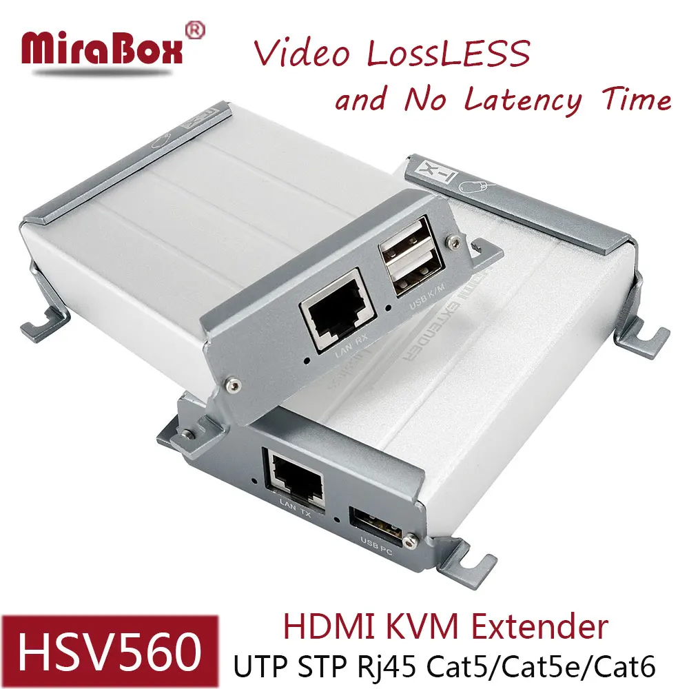 80m HDMI KVM Extender USB Transmitter font b and b font Receiver 1080p over UTP STP