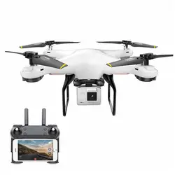 DM DM106 Wi-Fi FPV с 2MP/0.3MP Камера высота Удержание Радиоуправляемый Дрон Quadcopter режим RTF 2 с передатчиком телефон управление с светодио дный