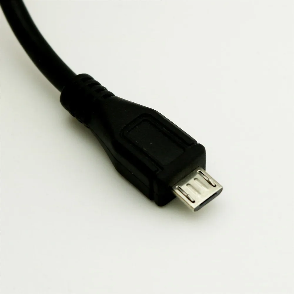 1 шт. USB 2,0 Mini B 5-контактный разъем Micro USB передачи данных со штекером Зарядное устройство адаптер конвертер кабель 30 см