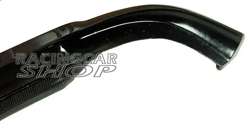 C Style 3PCS Real Carbon fiber FRONT SPOILER For MERCEDES BENZ W204 C63 AMG Sport Front Bumper 2008-2012