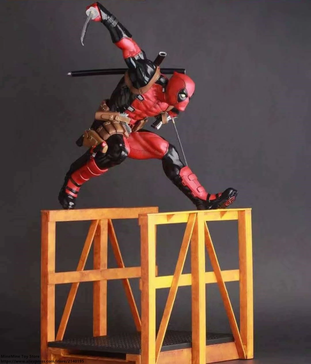 

ZXZ Marvel X-men Deadpool 30cm Action Figure Anime Mini Decoration PVC Collection Figurine Toy model for children gift