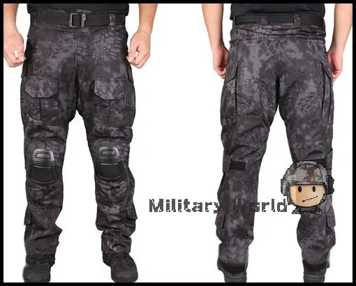Emerson V3 G3 Airsoft Tactical Military Pants With Detachable Knee protector Army Combat BDU Trousers Typhon For Men