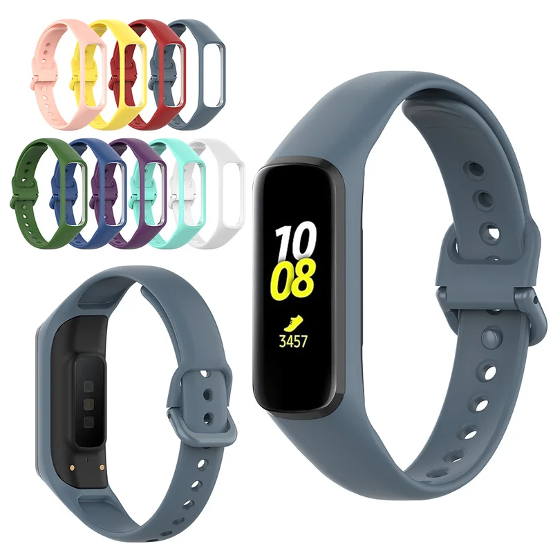 

Smart Watch strap Band for Samsung Galaxy Fit-e SM-R375 Quick Release Bracelet Sport Soft Silicone Strap