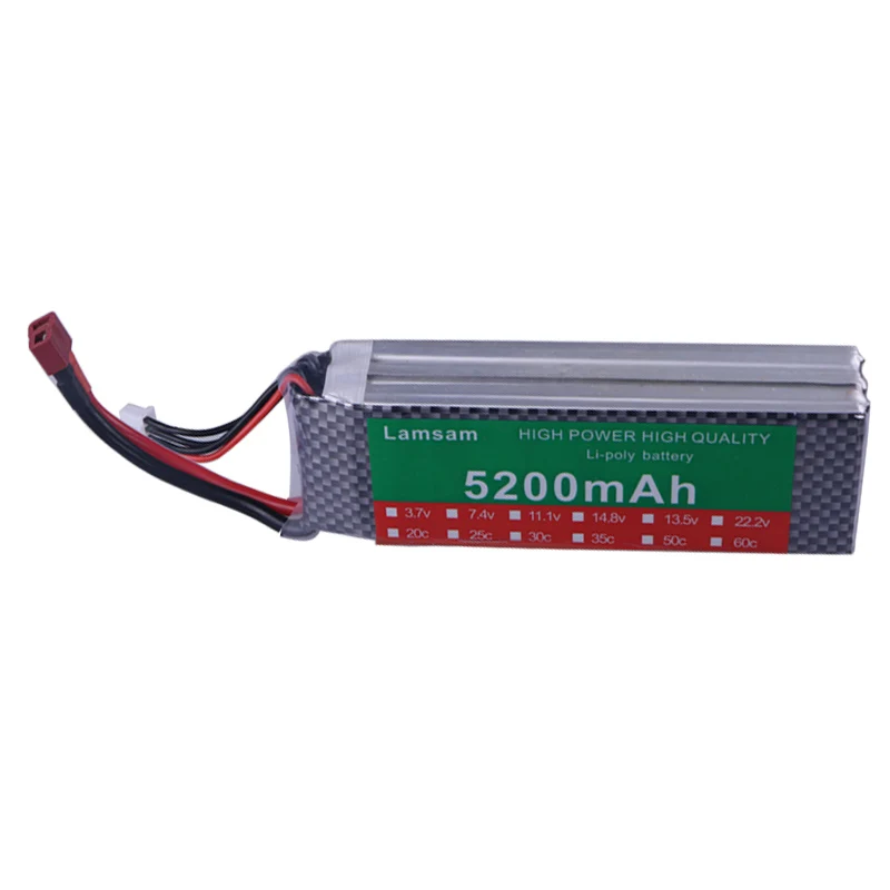 3s 30c 11.1v 5200mah airplane model battery aeromodeling ...