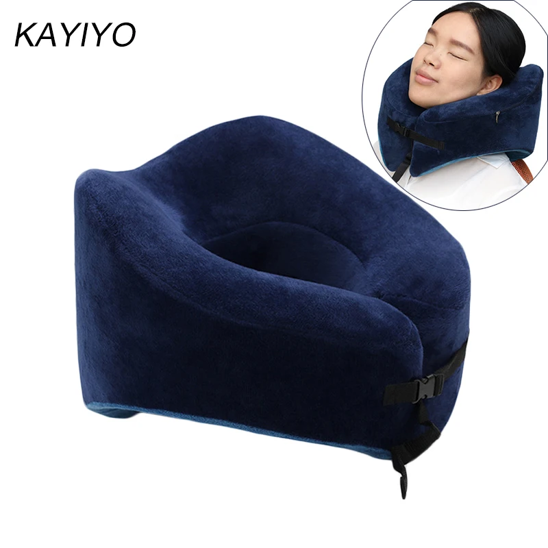 L075-U Shaped Neck Pillow Memory Foam Health Care Pillow Airplane Car Travel Pillows For Adults and Baby (10)