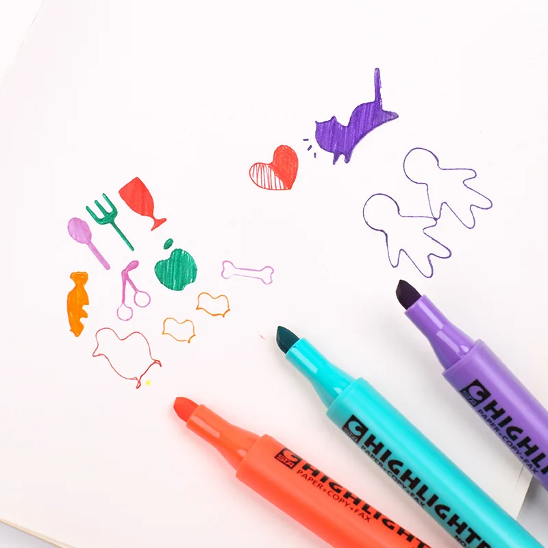 Креативный твердый Желейный карандаш, сделай сам, Цветной маркер, маркеры для рисования граффити, корейские канцелярские принадлежности для офиса и школы