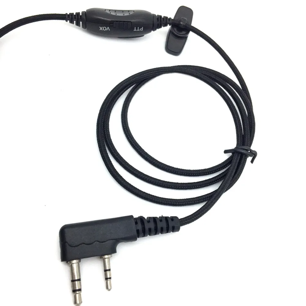 3x Walkie Talkie Earpiece Boom Mic Overhead Earmuffs Noise Cancelling Headphone for Kenwood BaoFeng Puxing Wouxun Hytera HYT (3)