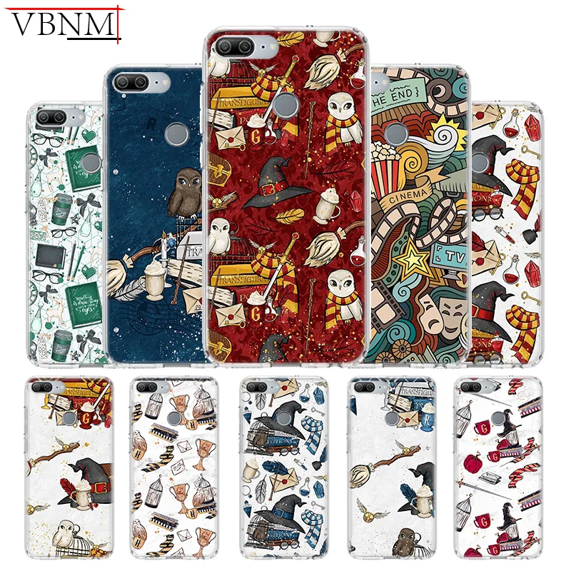 

Potter Pattern Unique Silicone TPU back case For Huawei Honor 6X 7 8 7X 8X MAX 9 10 Lite V9 Play V20 8C Gift Customize Cover