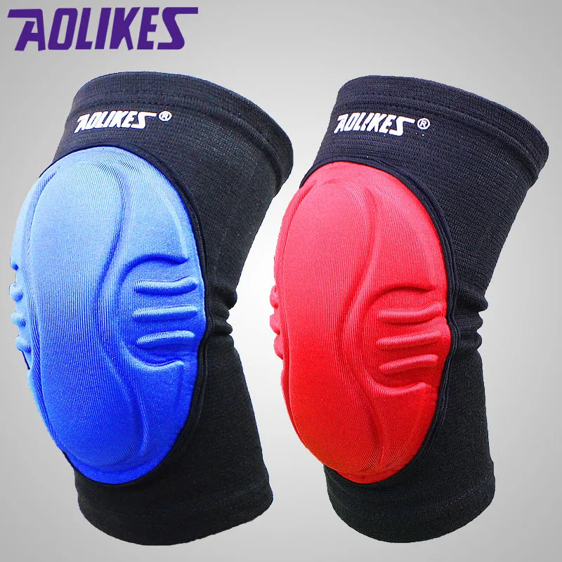 1 pair AOLIKES sponge knee pads for dancing Yoga sliders patella Shock