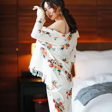 Комплект из 3 предметов, повседневные пижамы для женщин, коллекция года, весенне-летняя Пижама, Женский хлопковый Пижамный костюм, милая одежда для сна, домашняя одежда, новинка