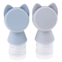 1 шт. портативные диспенсеры для мыла мультяшная Мини дорожная переносная бутылка для шампунь-гель для душа силиконовые сжимаемые контейнеры-тубы