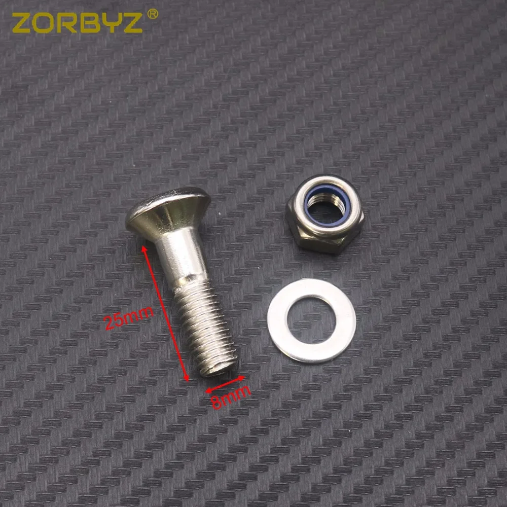 ZORBYZ мотоцикл M8x30mm задние болты ведущего колеса для Yamaha Kawasaki Suzuki Honda KTM