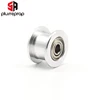 1 PC 2GT Idler Timing Pulley 20 Teeth Aluminum Alloy Perlin Passive 3mm 5mm Bore without Teeth for GT2 6mm Belt 3D Printer Parts ► Photo 1/4