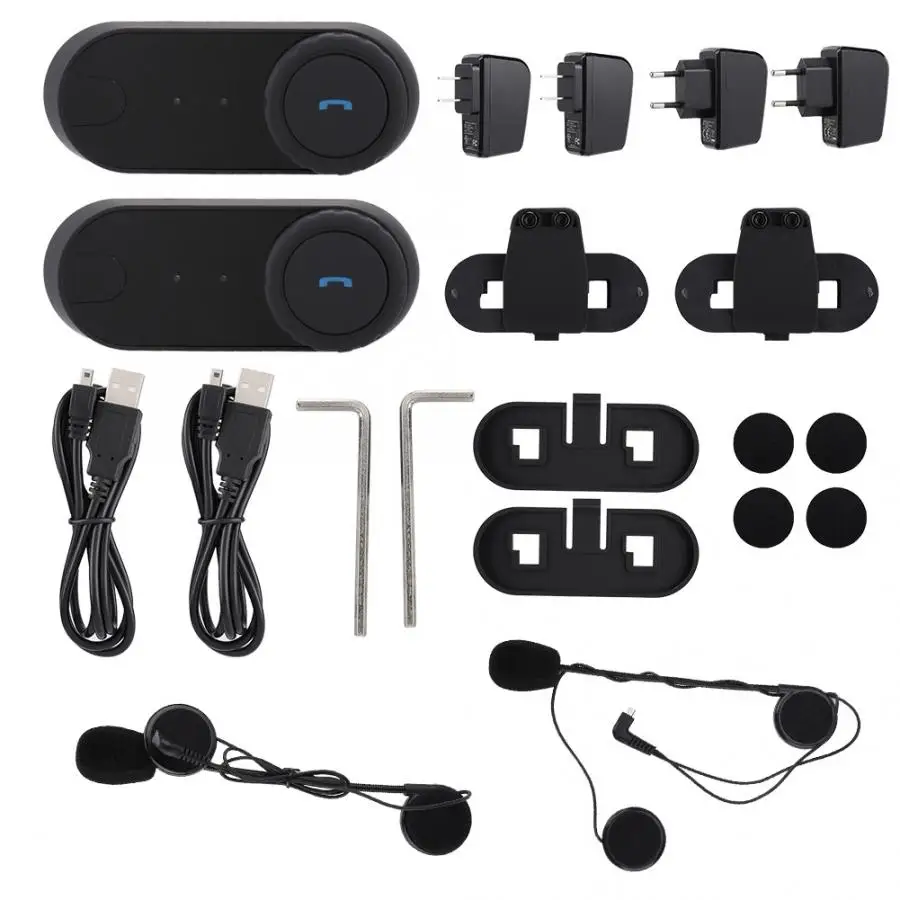 

Portable Bluetooth Helmet Headset Multi-Functional Motorcycle Bluetooth Earphone With Noise Reduction