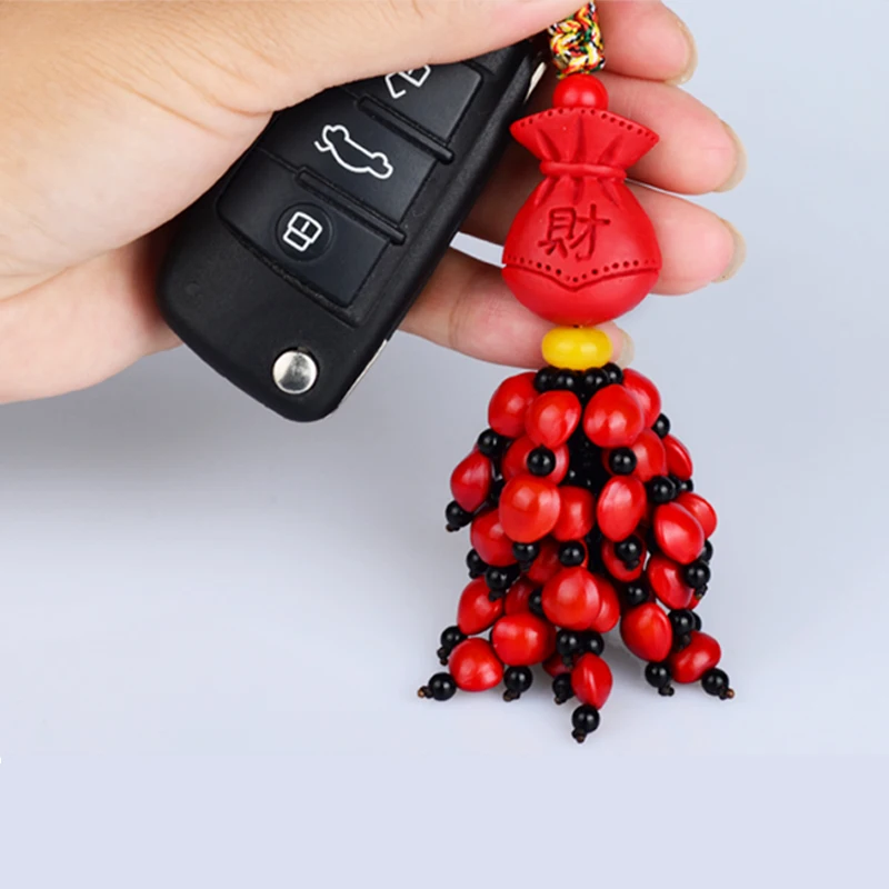 Автомобильная связка ключей подвеска cinnabar bodhi детский высококачественный автомобильный мужской и женский брелок