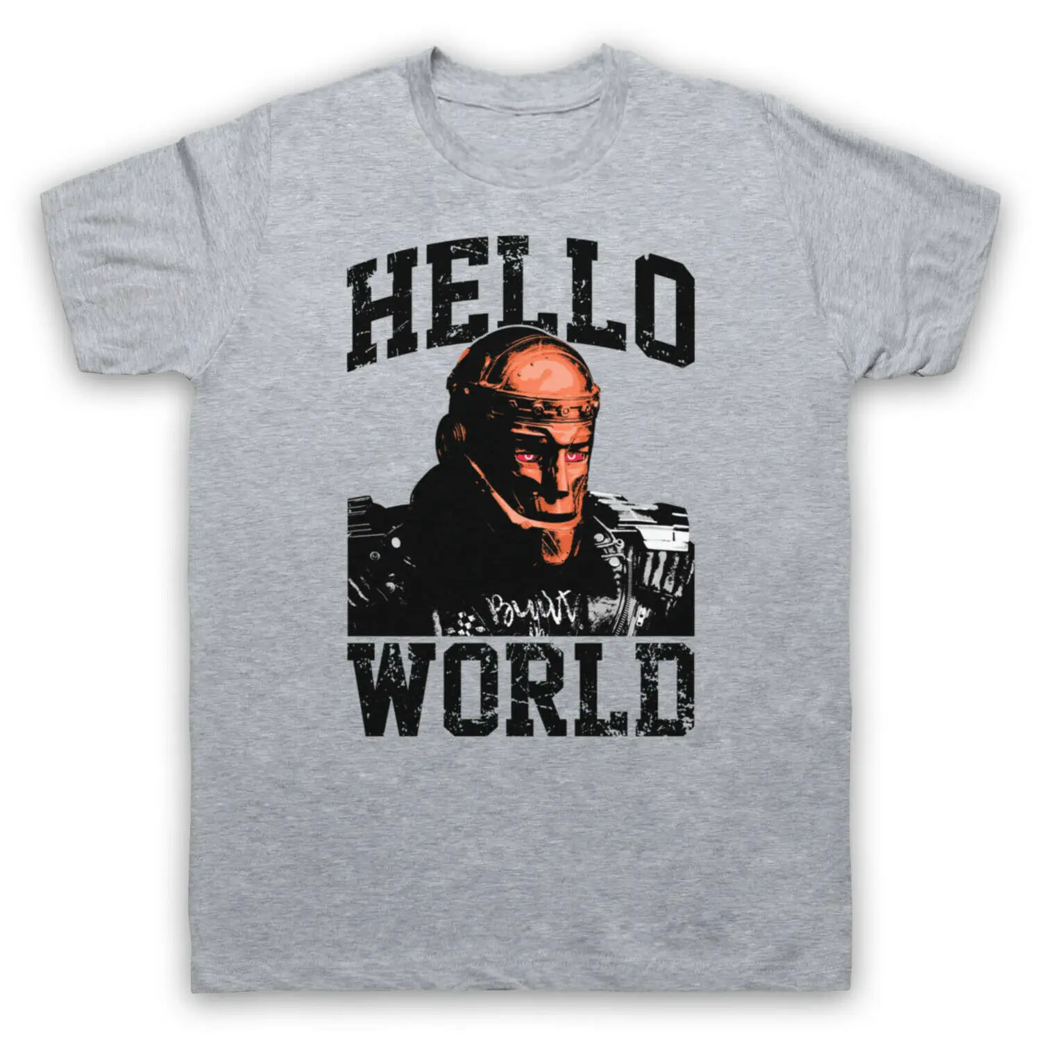 

DOOM PATROL TITANS UNOFFICIAL ROBOTMAN HELLO WORLD ADULTS & T-SHIRT