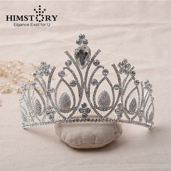 

HIMSTORY Retro Wedding Hair Comb Crown Bridal Hair accessories Princess Pageant Crowns Head Jewelry Hair Ornaments