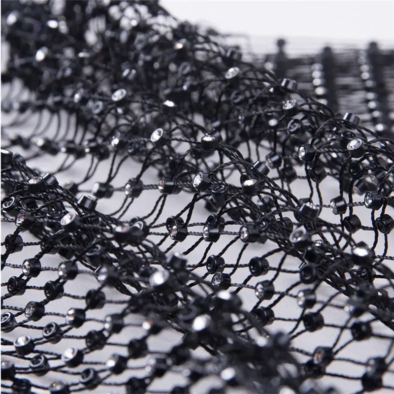 Женские сетчатые стразы вечерние коктейльные топы футболки без