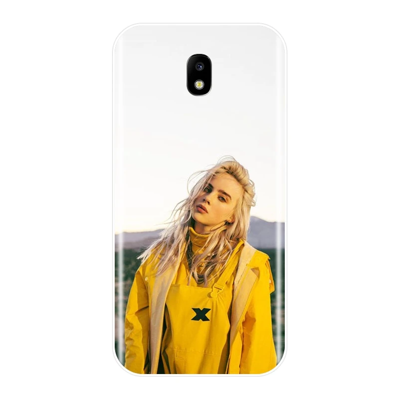 Billie Eilish задняя крышка для Samsung Galaxy J4 J6 J8 плюс J2 J5 J7 Prime J3 J5 J7 Мягкий силиконовый чехол для телефона - Цвет: No.6