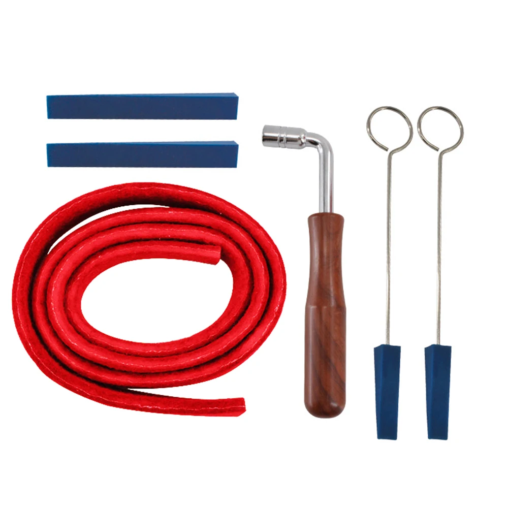 

6pcs Piano Tuning Hammer Lever Tools Kit Mute Hammer Piano Tuning Tools Set for Tuning or Repairing with Small Tuning Pins