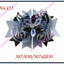 25 шт. Романтический заколки для волос канзаши бутик заколки для волос однотонную ленточку волос бантики, аксессуары для волос