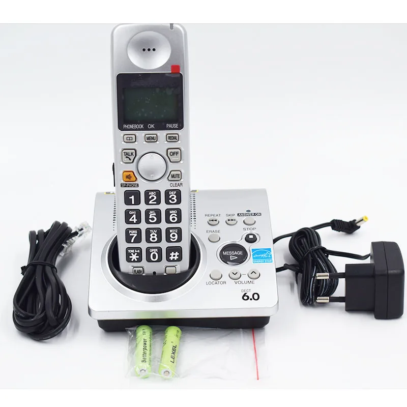 Идентификатор вызова с технологией DECT 6.0 цифровой беспроводной телефон