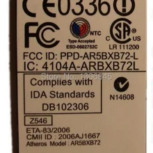 SSEA Atheros AR5008 AR5BXB72 AR5418 Mini PCI-E беспроводная карта Wi-Fi для IBM T60 T61 X60 X61 42T0825