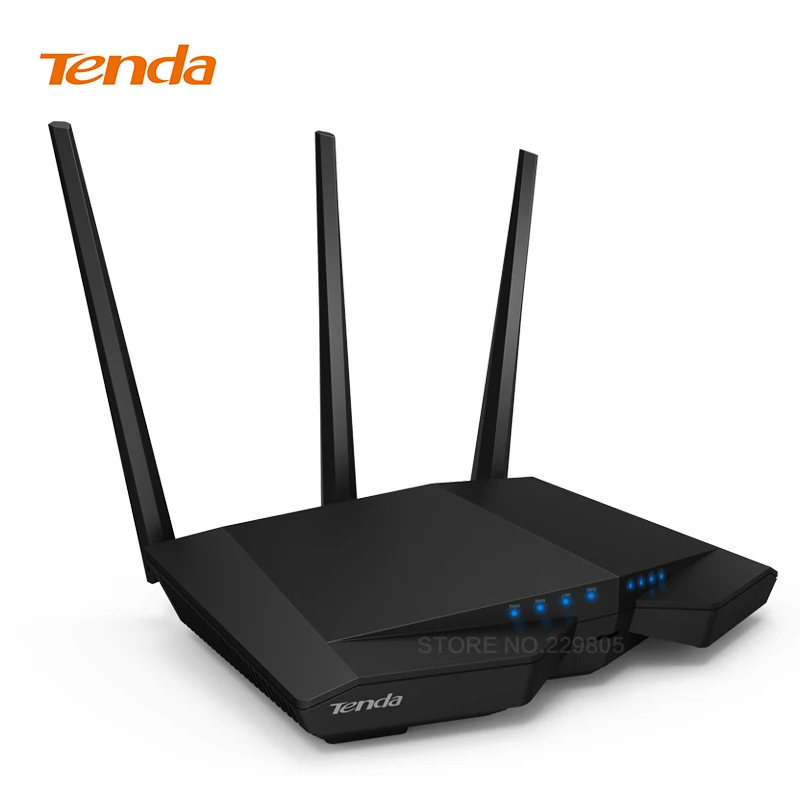 Tenda AC18 WiFi роутер с USB 3,0 AC1900 Смарт двухдиапазонный гигабитный Wi-Fi повторитель 802.11AC дистанционное управление приложение английская прошивка