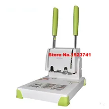 Высокое качество SZ9030 ваучер связывающая машина электрическая пробивная машина горячего расплава Клепаная трубка полуавтоматическая маленькая связывающая машина