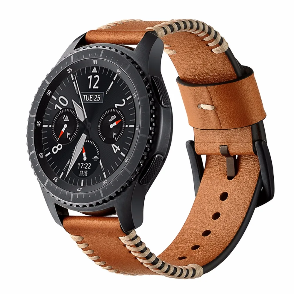 Ремешок для samsung gear S3 Frontier/Classic Galaxy watch 46 мм 22 мм ремешок для часов браслет ремешок для часов сменный ремешок для часов ремень s 3