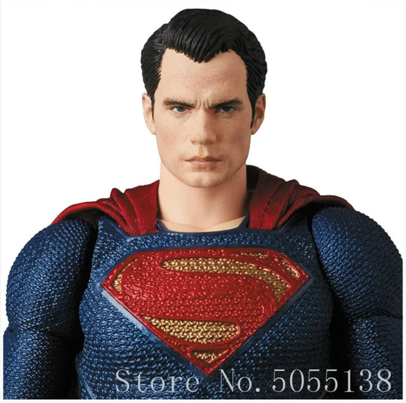  Medicom Mafex DC Comics Justice League Superman Action Figure Collectible Model Toy