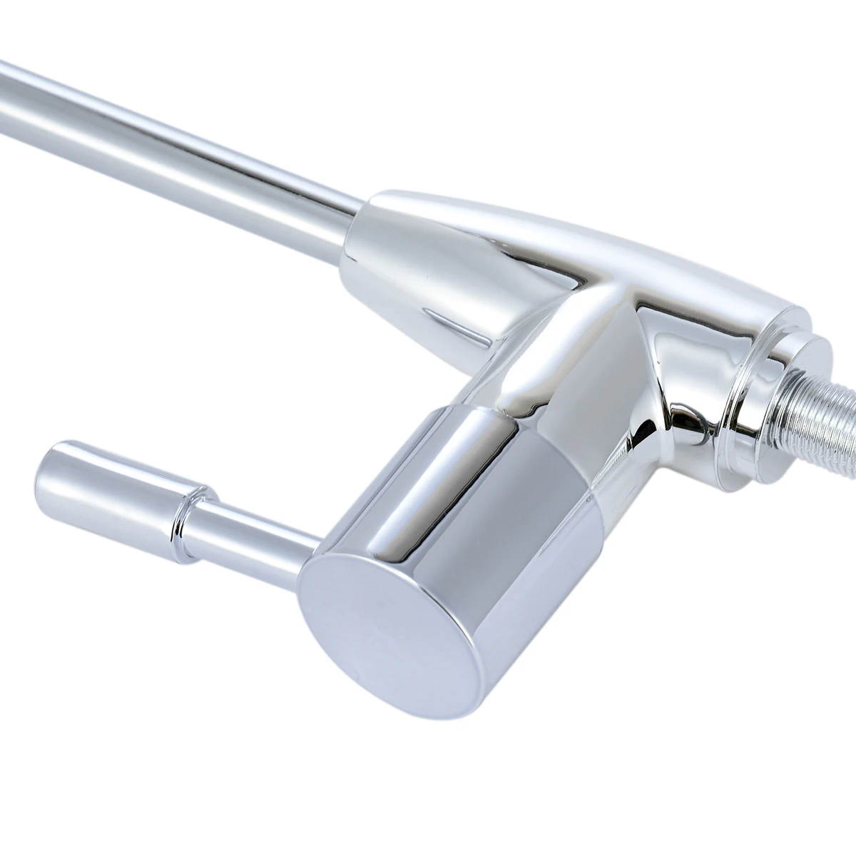 1/4'' Stainless Steel Plating Purifier Faucet Kitchen Sink Tap Plastic Valve Drink Water Filter Faucets DIY Home Tools