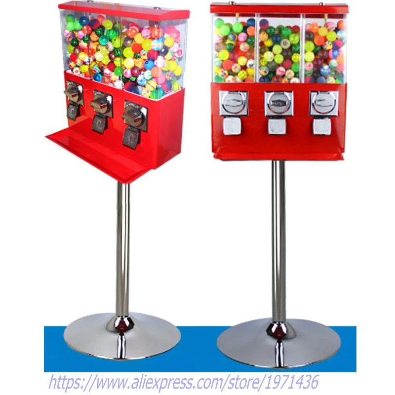 

Wholesale Price Shopping Malls Kids Play Amusement Game Machine Coin Operated Capsule Candy Gashapon Ball Toy Vending Machine