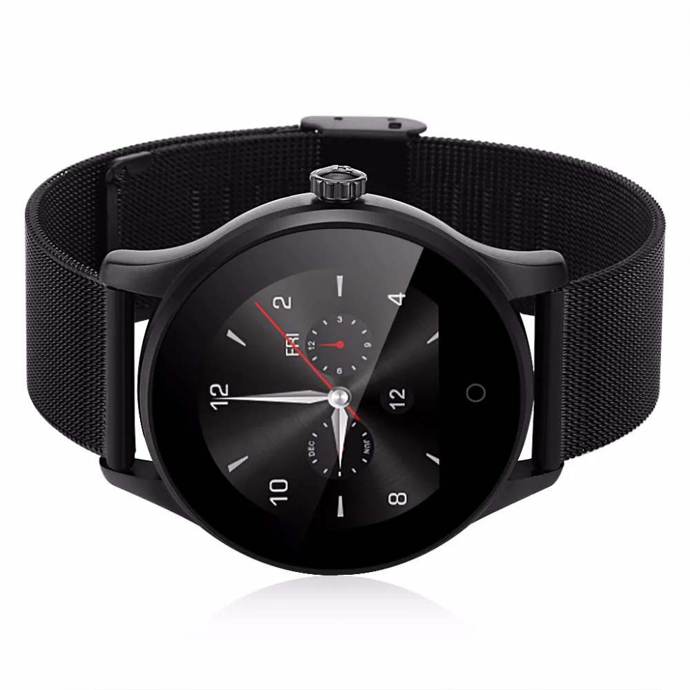 K88H Smart Watch HD Display Heart Rate Monitor Pedometer Fitness Tracker MTK2502C Men Smartwatch Connected For Android IPhone