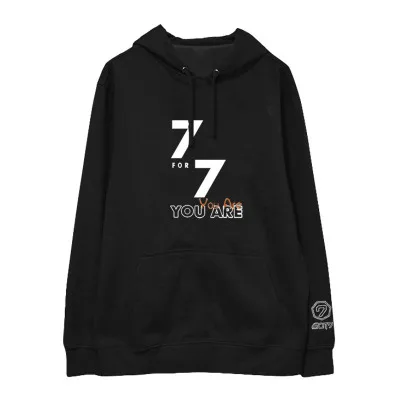 Новый Kpop GOT7 группы 7FOR7 вы же Стиль зима Для женщин с капюшоном длинным рукавом