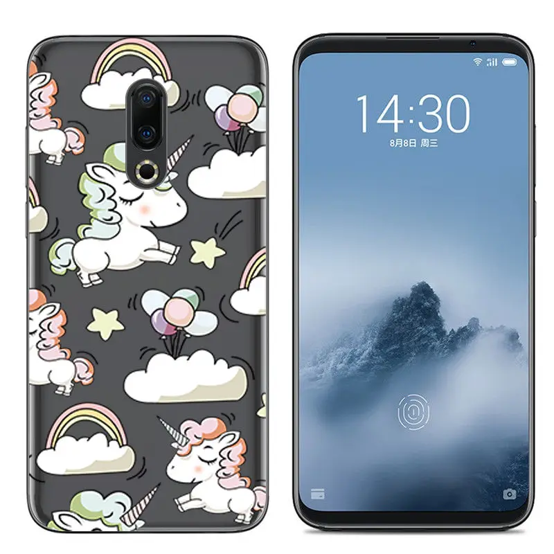 Case for Meizu 16 16X 16th 16 Plus Soft TPU Back Cover for Meizu M5 note M6 note M5C MX6 M6S Pro 6 Silicone Protective Fundas (1)